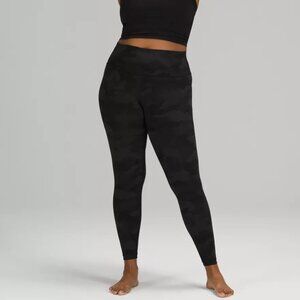 Lululemon Wunder Under High Rise Camo Leggings 14